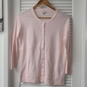 Merona Knit Baby Pink Cardigan